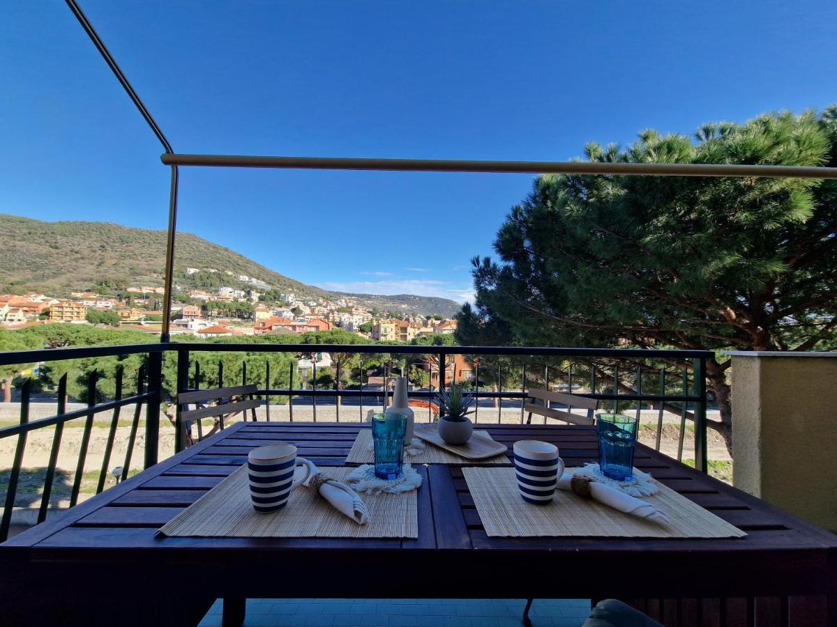 650 Metri Dal Mare - Wifi - Terrazzo - Piscina - A/C Apartment Pietra Ligure Luaran gambar